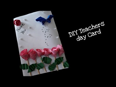 How to make a Thank You Card for Teacher's day | Rakshabhandan | Handmade Greeting Card