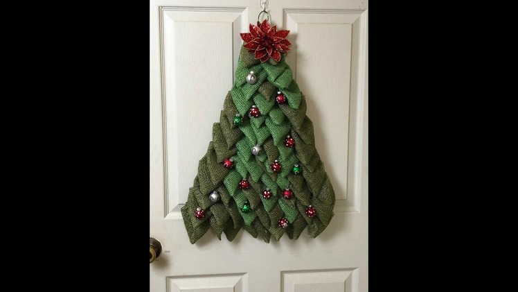 How To make a UTIC Poly Burlap Christmas Tree