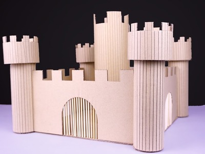 How To Make Amazing Modern Castle From Cardboard | Kep Ghak Life Hacks