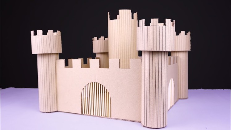 How To Make Amazing Modern Castle From Cardboard | Kep Ghak Life Hacks