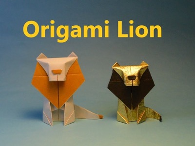 How to make an easy Origami Lion
