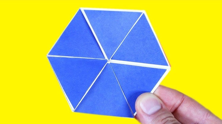 HOW TO MAKE AN INFINITY FOLDING FIDGET TOY WITH PAPER
