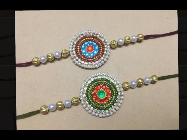 How To Make Beautiful Rakhi At Home | DIY | Rakhi Making ideas For Raksha Bandhan