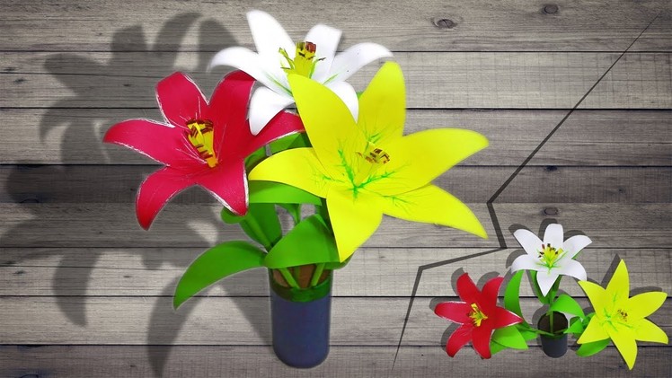 How to Make Paper Flower Easily at Home | linascraftclub