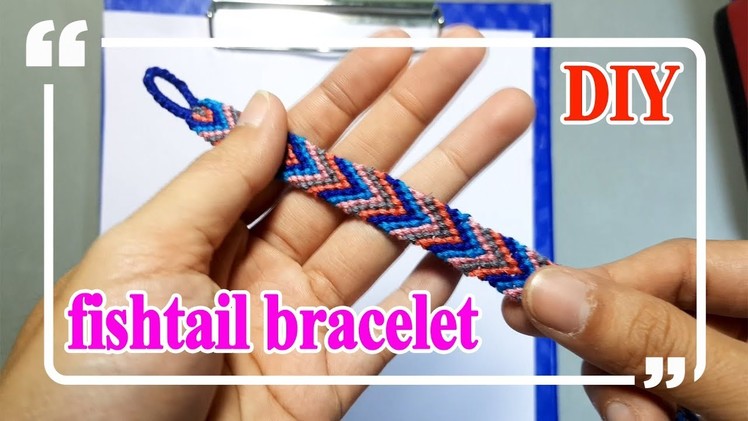Make a Fishtail Bracelet | Friendship Bracelet | DIY