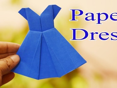 Origami dress: How to make paper origami dresses - Origami wedding dress| DIY Origami Paper Crafts