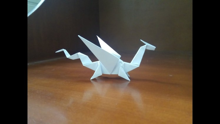Origami Easy  Dragon - How To Make a paper dragon
