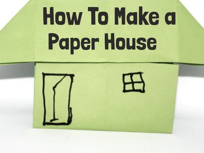 Origami House | How To Make an Origami Paper House Easy