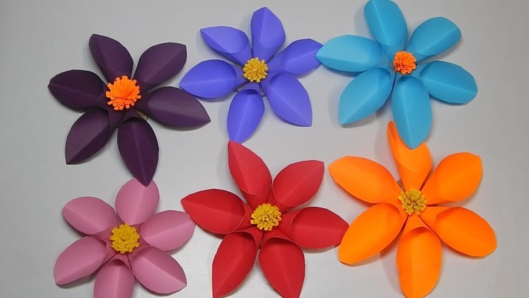 Origami Paper Flower for Wall Decor