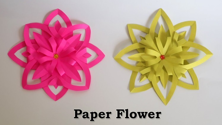 Paper Flowers | Easy Paper Crafts | Flower Making with Paper
