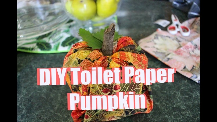 PUMPKIN PALOOZA 2018 | $5 Fall Decor DIY! - Toilet Paper Pumpkin
