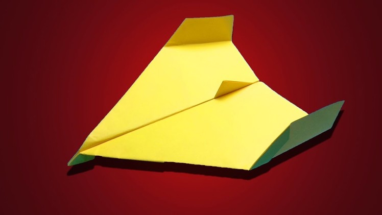 World record paper plane,How to make paper aeroplane,Paper plane tutorial,