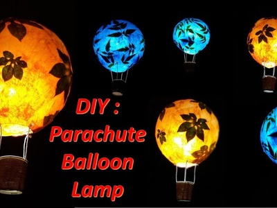 Art Attack | DIY-How to make Parachute Balloon Lamp Shade.