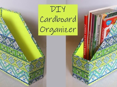 Cardboard Crafts | DIY Desk Organizer | Recycled Crafts Ideas