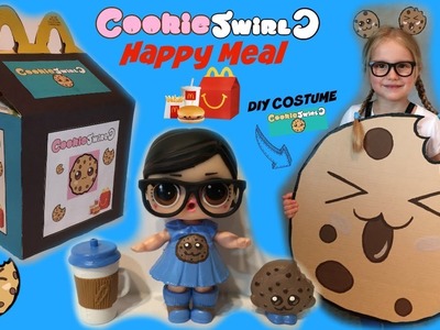 Cookie Swirl C McDonald's Happy Meal And Cookie Swirl C Costume DIY craft