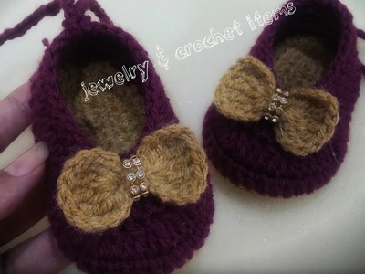 Crochet Baby Booties( 0-3 month)