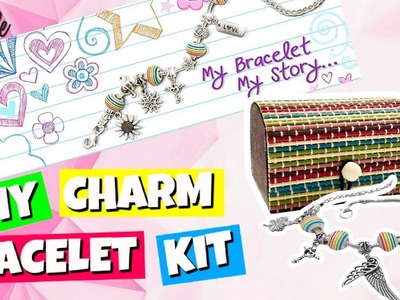 DIY Charm Bracelet Kit made by JustBe | Charm Bracelet for Girls!