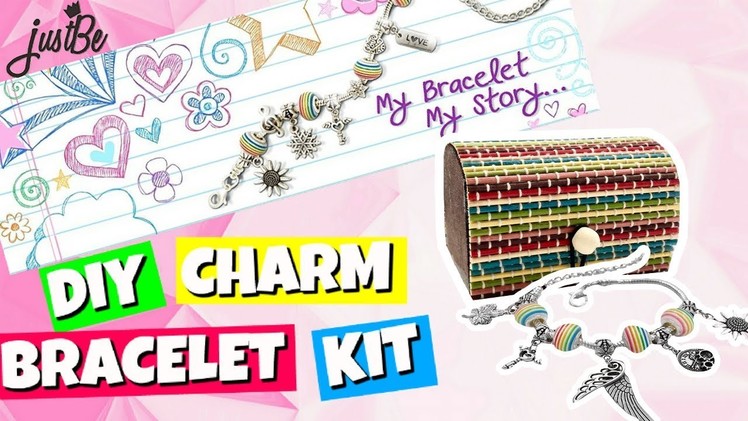 DIY Charm Bracelet Kit made by JustBe | Charm Bracelet for Girls!