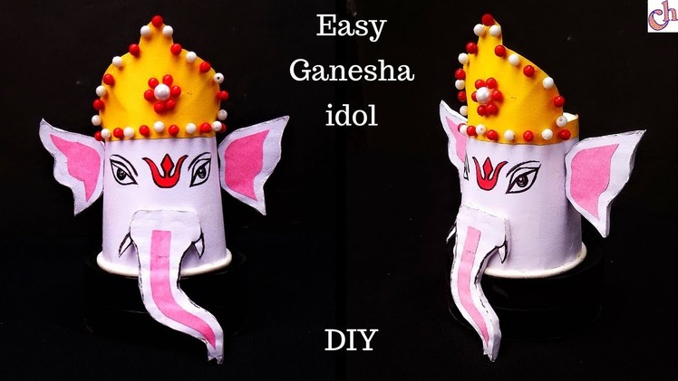 DIY Ganesha idol | Easy school project ideas | Best out of waste