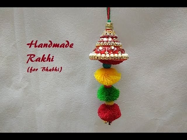 DIY |Handmade Lumba Rakhi at Home | Rakhi for Bhabhi | Raksha Bandhan | Easy Rakhi Making