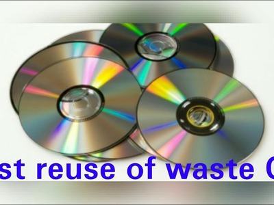 DIY | How to reuse of old CD | Best out of waste | How to make a beautiful coaster