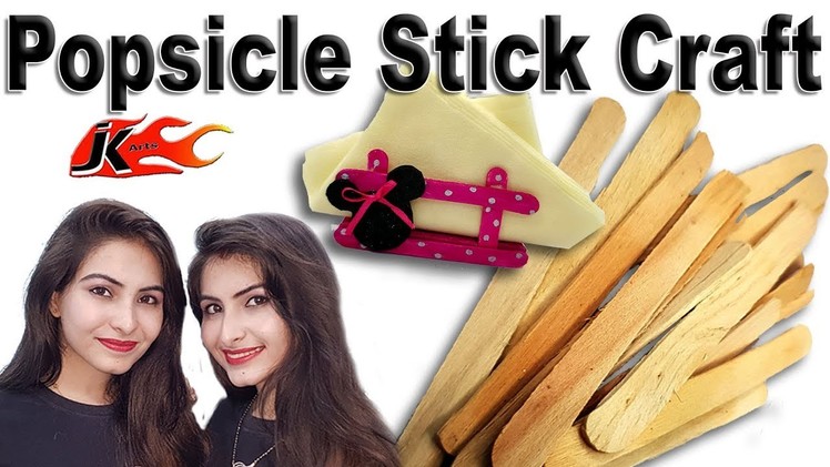 DIY Ice Cream Stick. Popsicle Stick Craft - JK Arts 1425
