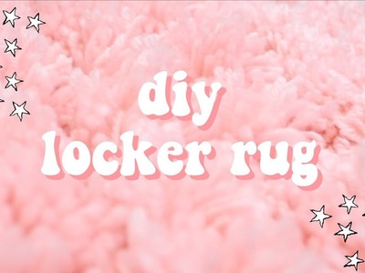 Diy locker mat | back to school decor | Jessica Domingues