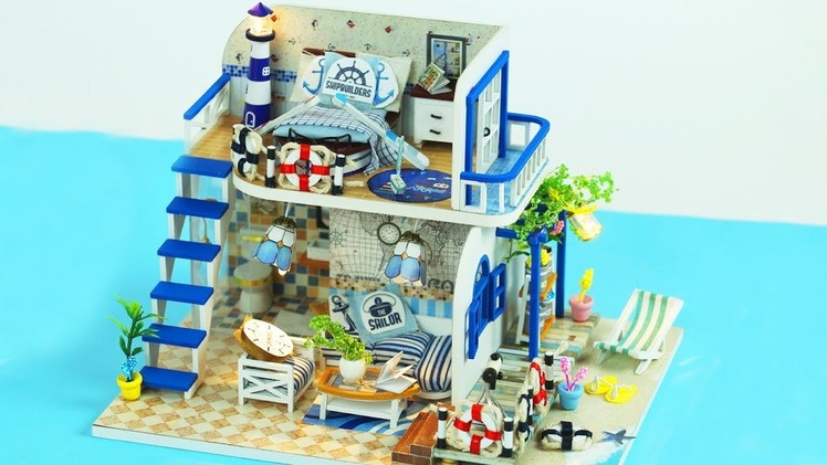 DIY Miniature Dollhouse | DIY Miniature Beach House