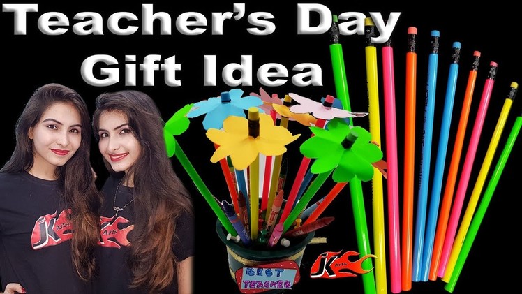 DIY Pencil bouquet  | Teacher's Day Gift Idea |  JK Arts 1456