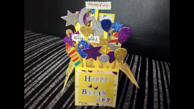 DIY Popup Box Birthday Card for Brother |JAAS Easy Crafts
