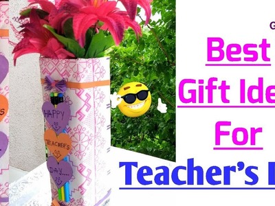 DIY Teacher's Day Gift Ideas | Best Out of Waste Crafts | Flower Pot out of waste box