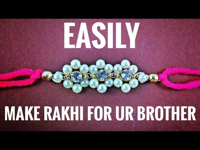 Easy Rakhi DIY | Handmade Rakhi | How to Make Rakhi at Home  | Rakhi Designs for Competition