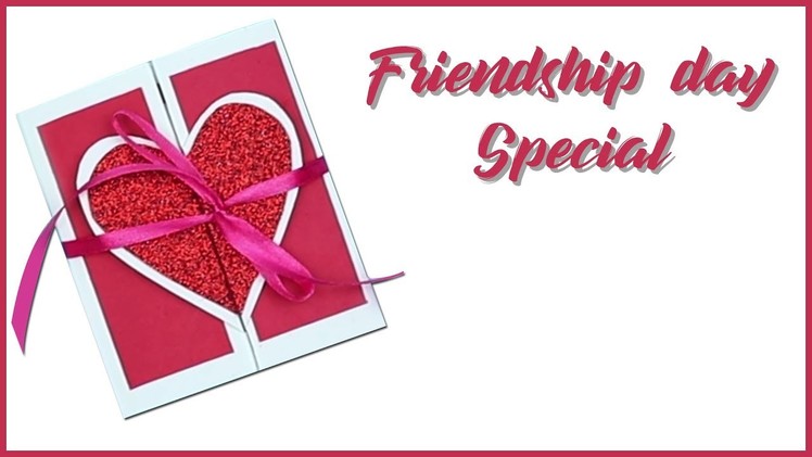 Friendship Day Card | Friendship Day Special | Greeting Card | DIY Quick Crafts