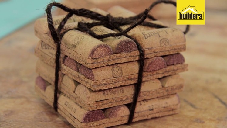 How To Make Coasters Out Of Wine Corks
