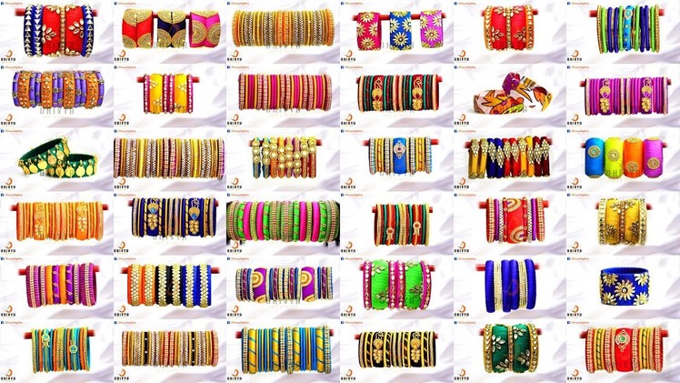 Latest silk thread bangles collection | OMG Collection | Part 1 | #diy | #136