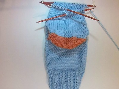 Stop Motion Knitting - Easy Bed Socks