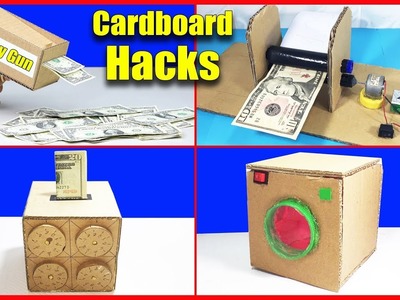 Top 5 Awesome Life Hacks From Cardboard You Should Know DIY at Home #02