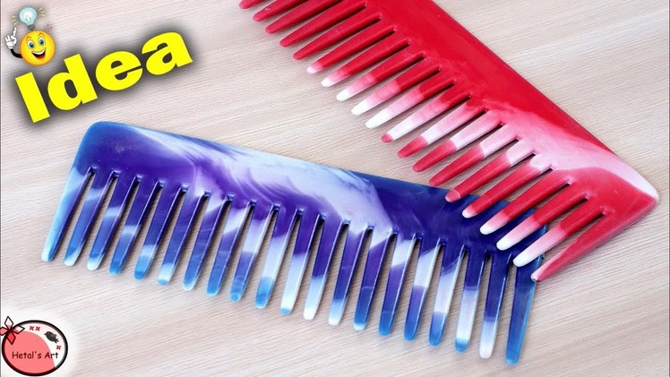 Awesome Way to Use Comb  || DIY Organizer Idea || Dressing Organization Idea || Handmade Craft