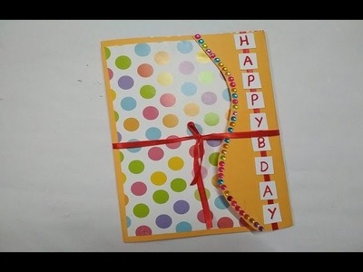 Beautiful Handmade Birthday Card idea-DIY Greeting Cards for Birthday.