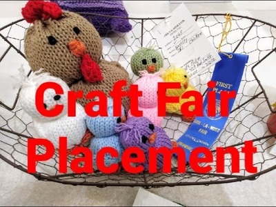 Craft Fair Placements - Knitting and Art