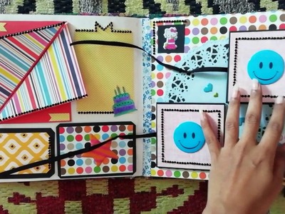 DIY: Birthday scrapbook|birthday scrapbook ideas boyfriend| Birthday scrapbook ideas