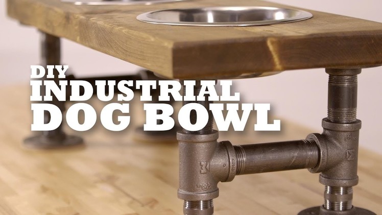 DIY Industrial Dog Bowl