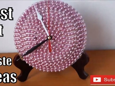 DIY: Paper Plate Clock | Best out of waste ideas | DIYTube Network
