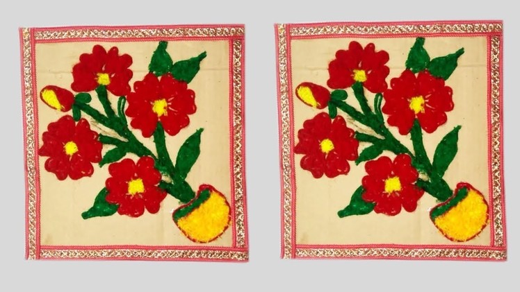 DIY Woolen Crafts Ideas | Woolen Showpiece  | Woolen Wall Hangings | Atr And Crafts | Uler kaj