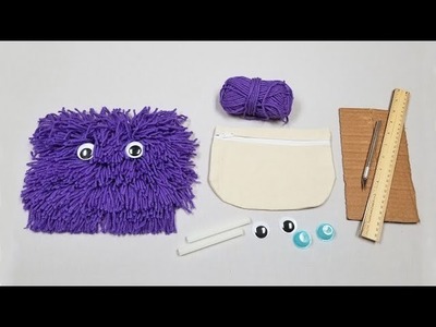 DIY Yarn Monsters