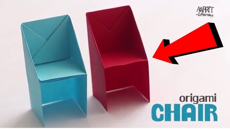 How to make a Origami paper Chair | Easy Step by Step | Folding Chair