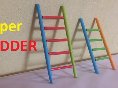 How to make a paper ladder | PAPER LADDER VERY EASY | Beautiful Paper Ladder