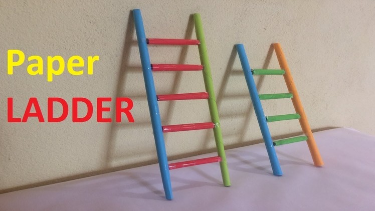 How to make a paper ladder | PAPER LADDER VERY EASY | Beautiful Paper Ladder