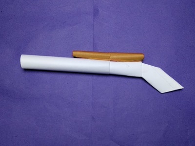 HOW TO MAKE A PAPER WEAPON THAT SHOOTS AND HURT EASY FOR KIDS