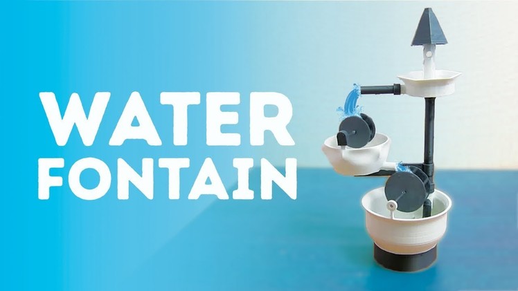 How to make beautiful WATER FOUNTAIN at home? 3D printer. Simple crafting. Easy diy